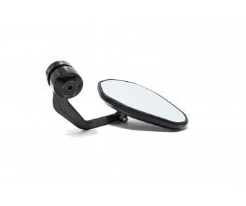 Street Handlebar end mirror UNI - Black Street Handlebar end mirror UNI - Black